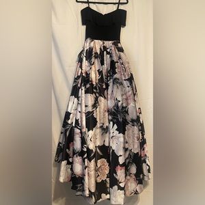 Betsy Adams Floral Formal Gown